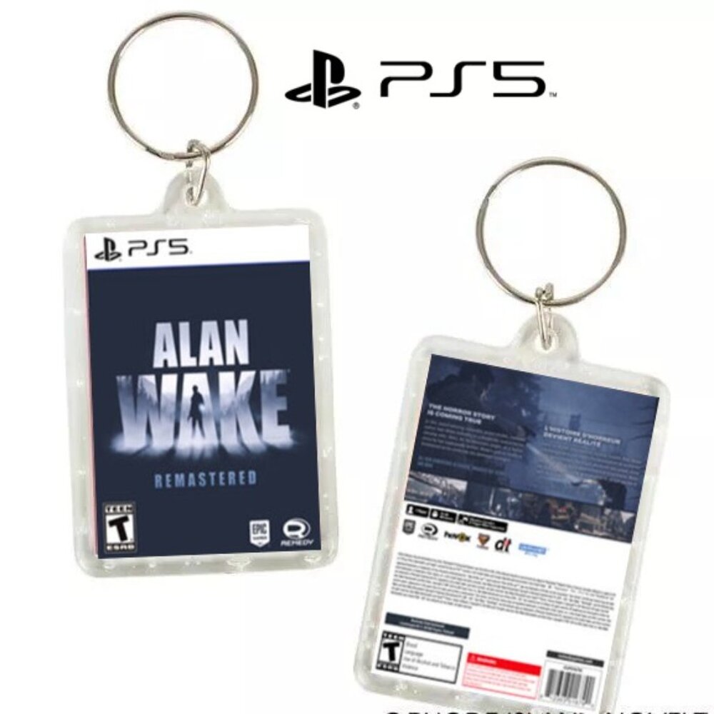 PS5 ALAN WAKE KEYCHAIN